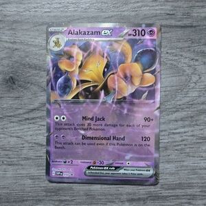 Alakazam ex #50 Pokemon Promo Holo Card